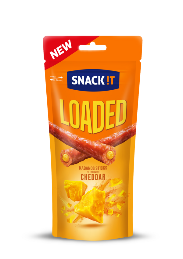 Kabanos täytetty cheddarilla